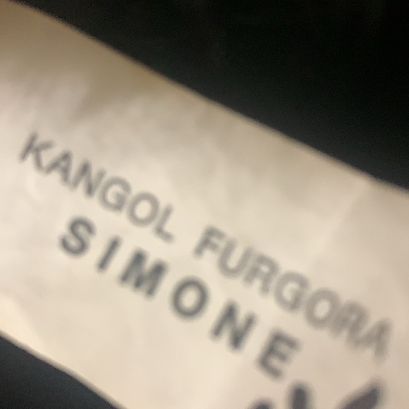 RARE.. Kangol Furgora Simone Black hat made in England GREAT FIND!!! - Picture 7 of 7